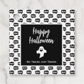 ハッピーハローウィン幽霊ブーただのトリック処理 フェイバータグ (正面)
