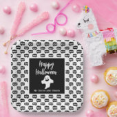 ハッピーハローウィン幽霊ブーただのトリック処理 ペーパープレート (パーティー)