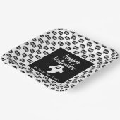 ハッピーハローウィン幽霊ブーただのトリック処理 ペーパープレート (傾斜あり)