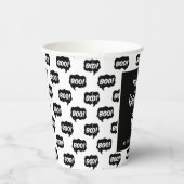 ハッピーハローウィン幽霊ブーただのトリック処理 紙コップ (右)