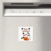 ハッピーハローウィン幽霊 マグネット (インサイチュ (食洗機))