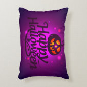 ハッピーハローウィン怖いカボチャ アクセントクッション (正面(垂直))