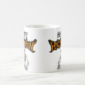 ハッピーハローウィン怖いスケルトン コーヒーマグカップ (中央)