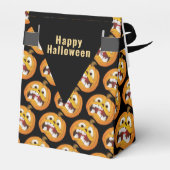 ハッピーハローウィン怖いハロウィーンのカボチャのちょうちんパンプキン フェイバーボックス (裏面サイド)