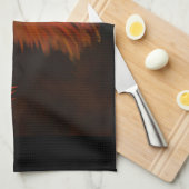 ハッピーハローウィン怖いピエロ キッチンタオル (四つ折り)