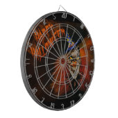 ハッピーハローウィン怖いピエロ ダーツボード (正面左)