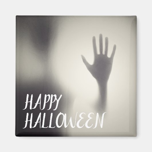 ハッピーハローウィン怖い手冷蔵庫用マグネット マグネット (正面)