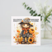 ハッピーハローウィン愛らしいカクレカウ カード (スタンド正面)