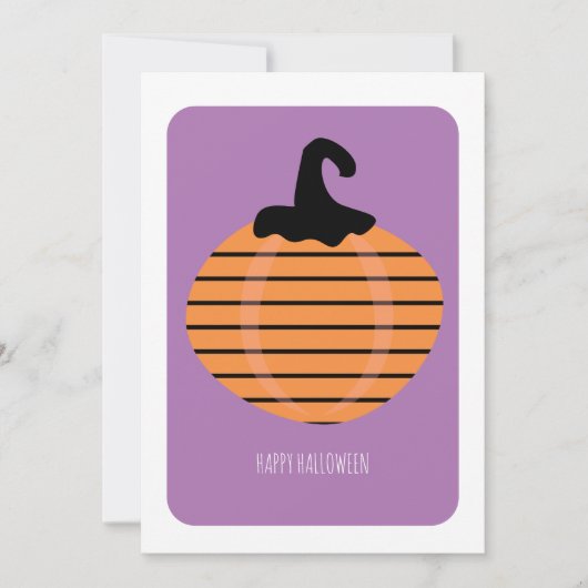 ハッピーハローウィン愛らしいカボチャ (正面)