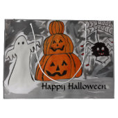 ハッピーハローウィン抱き枕 ラージペーパーバッグ (裏面)