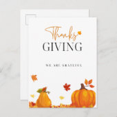 ハッピーハローウィン招待状はがき インビテーションポストカード (正面/裏面)