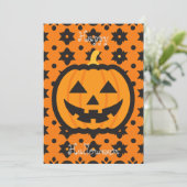 ハッピーハローウィン招待状 招待状 (スタンド正面)