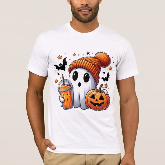 ハッピーハローウィン日 Tシャツ (正面)