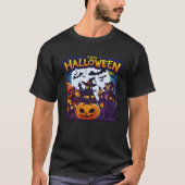 ハッピーハローウィン日 Tシャツ (正面)
