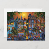 ハッピーハローウィン景観 シーズンポストカード (正面/裏面)