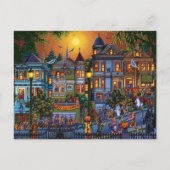 ハッピーハローウィン景観 シーズンポストカード (正面)