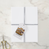 ハッピーハローウィン柴犬ドッグ ギフトタグ (より糸付き)