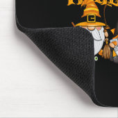 ハッピーハローウィン格言オータムカボチャ秋ホリデイ マウスパッド (コーナー)