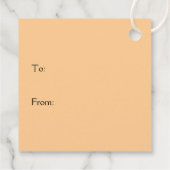 ハッピーハローウィン格言紫オレンジ フェイバータグ (裏面)