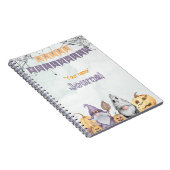 ハッピーハローウィン格言 ノートブック (右側)