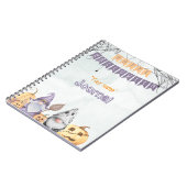 ハッピーハローウィン格言 ノートブック (左側)