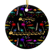 ハッピーハローウィン棒つきキャンデーとキャンディパターン， ZSSG