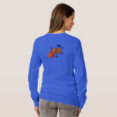 ハッピーハローウィン標識 Tシャツ (裏面フル)