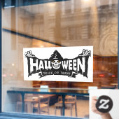 ハッピーハローウィン死神 ウィンドウサイン (カフェ窓)