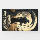 ハッピーハローウィン死神 横断幕 (横)