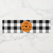 ハッピーハローウィン水ラベル ペットボトルラベル (シングルラベル)