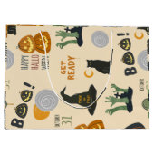 ハッピーハローウィン治療バッグ ラージペーパーバッグ (裏面)