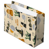 ハッピーハローウィン治療バッグ ラージペーパーバッグ (正面アングル)