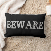 ハッピーハローウィン注意 ランバークッション (ブランケット)