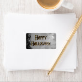 ハッピーハローウィン満月とラヴェンスのラ幽霊のよく出るベル ラベル (インサイチュ)