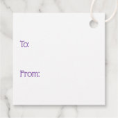 ハッピーハローウィン犬をカボチャに フェイバータグ (裏面)