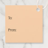 ハッピーハローウィン犬をカボチャに フェイバータグ (裏面)