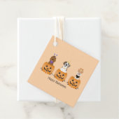 ハッピーハローウィン犬をカボチャに フェイバータグ (インサイチュ)