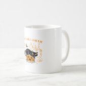 ハッピーハローウィン猫愛 コーヒーマグカップ (正面右)