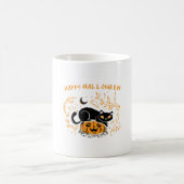 ハッピーハローウィン猫愛 コーヒーマグカップ (中央)