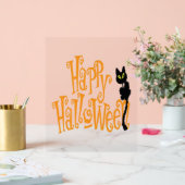 ハッピーハローウィン猫 アクリルサイン (ウェディング)