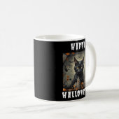 ハッピーハローウィン猫 コーヒーマグカップ (正面右)