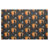 ハッピーハローウィン猫 ファブリック (ファットクウォーター)