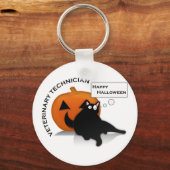 ハッピーハローウィン獣医! キーホルダー (正面)