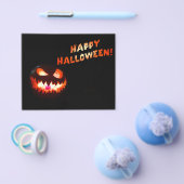 ハッピーハローウィン白熱［赤熱］光を放つ- Jack-O-Lantern チラシ (シングル)