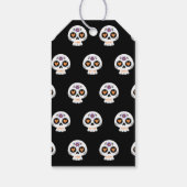 ハッピーハローウィン砂糖スカルギフトラベル ギフトタグ (裏面)