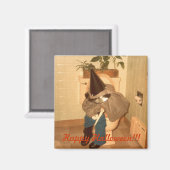 ハッピーハローウィン磁石 マグネット (正面/裏面)