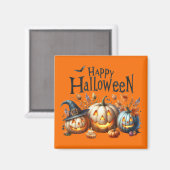 ハッピーハローウィン磁石 マグネット (正面/裏面)