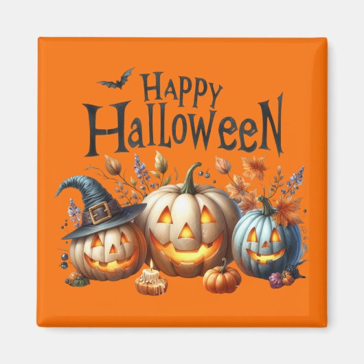 ハッピーハローウィン磁石 マグネット (正面)