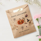 ハッピーハローウィン秋ファミリーパーティースカル フェイバーバッグ (封をした状態)