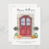 ハッピーハローウィン移動 案内ポストカード (正面/裏面)